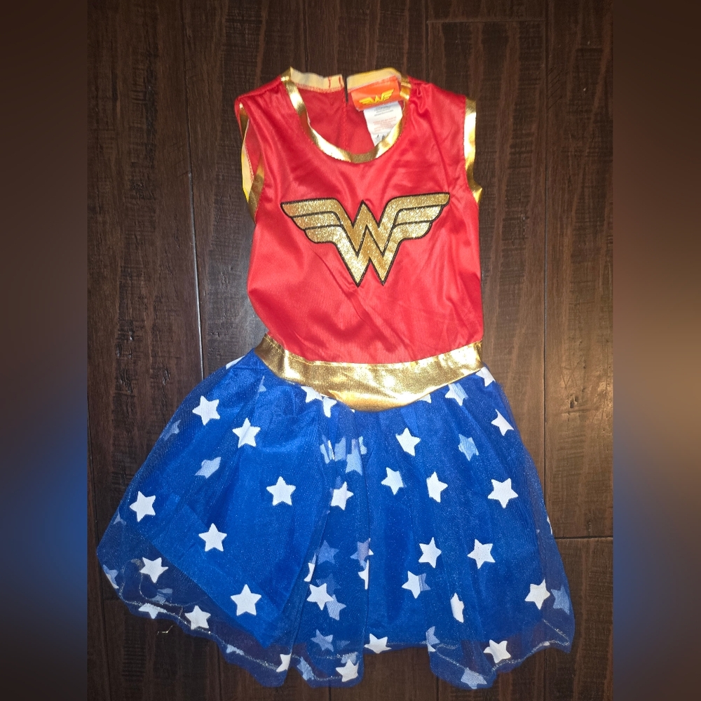 Wonder Woman Marvel Kids Costume - Red, Blue, and Gold